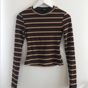 shein// striped long sleeved